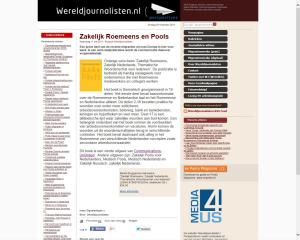 Zakelijk Roemeens Wereld Journalisten.png